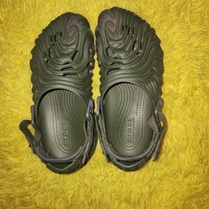 Salehe Pollex Crocs- Amry Green